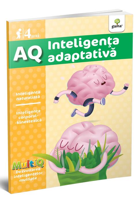 Copertă produs Inteligența adaptativă. AQ (4 ani). MultiQ