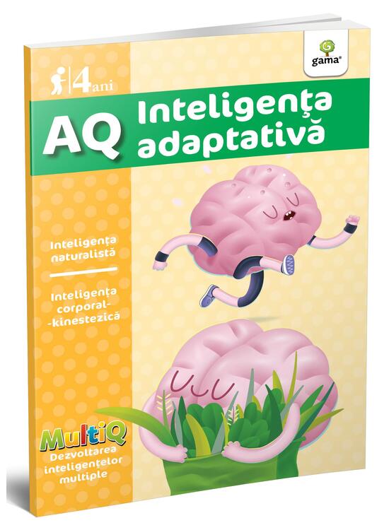 Copertă produs Inteligența adaptativă. AQ (4 ani). MultiQ - gallery big 1