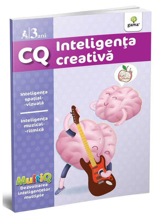Copertă produs Inteligența creativă. CQ (3 ani). MultiQ - gallery big 1