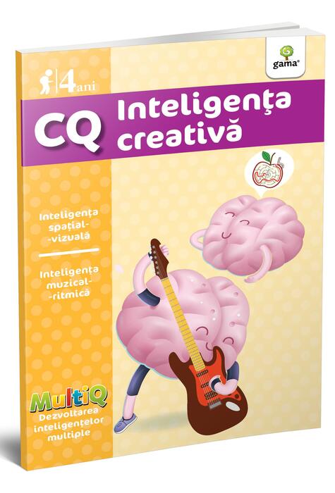 Copertă produs Inteligența creativă. CQ (4 ani). MultiQ