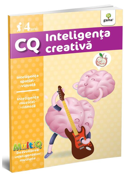 Copertă produs Inteligența creativă. CQ (4 ani). MultiQ - gallery big 1