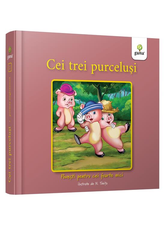 Copertă produs Cei trei purceluși - gallery big 1