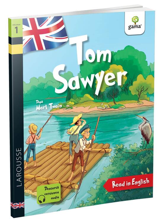 Copertă produs Tom Sawyer. Read in English - gallery big 1