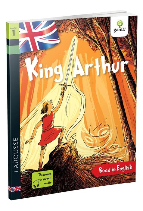 Copertă produs King Arthur. Read in English