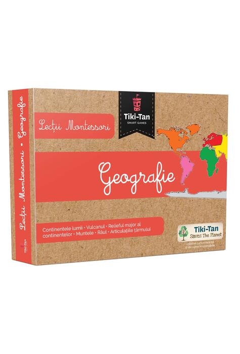 Copertă produs Lecţii de geografie. Lecții Montessori