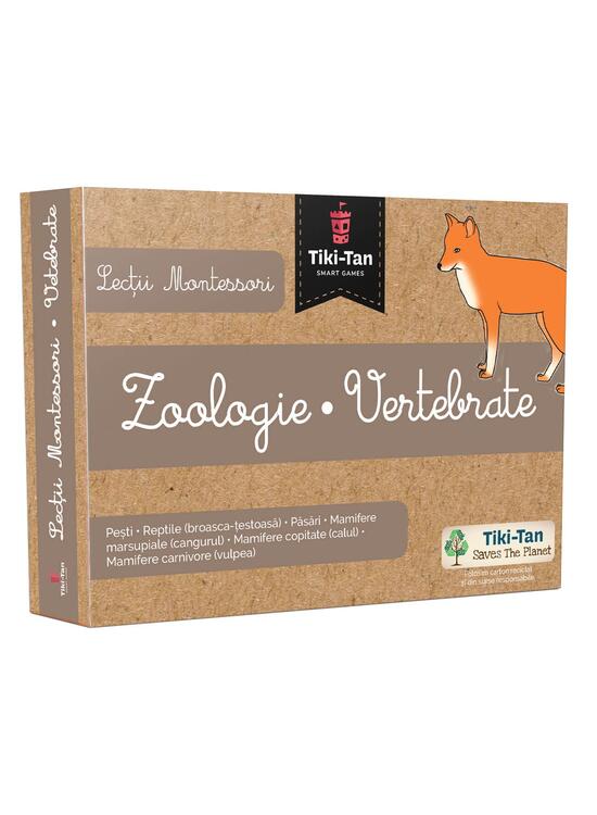 Copertă produs Lecţii de zoologie: Vertebrate. Lecții Montessori - gallery big 1