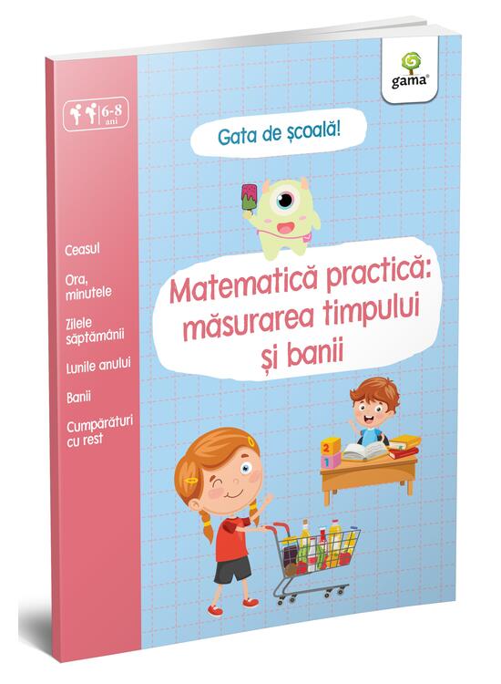 Copertă produs Matematică practică: măsurarea timpului și banii - gallery big 1
