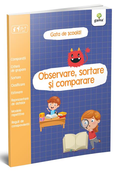 Copertă produs Observare, sortare și comparare