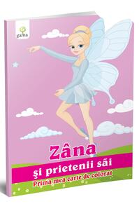 Copertă produs Z&acirc;na şi prietenii săi. Prima mea carte de colorat