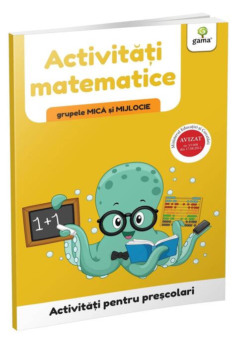 Copertă produs Activități matematice. Grupele mică și mijlocie. Activități pentru preșcolari