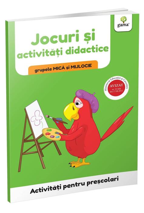 Copertă produs Jocuri și activități didactice. Grupele mică și mijlocie. Activități pentru preșcolari