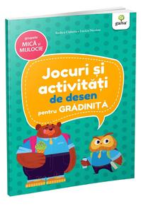 Copertă produs Jocuri și activități de desen. Grupa mică și mijlocie. Jocuri și activități pentru grădiniță