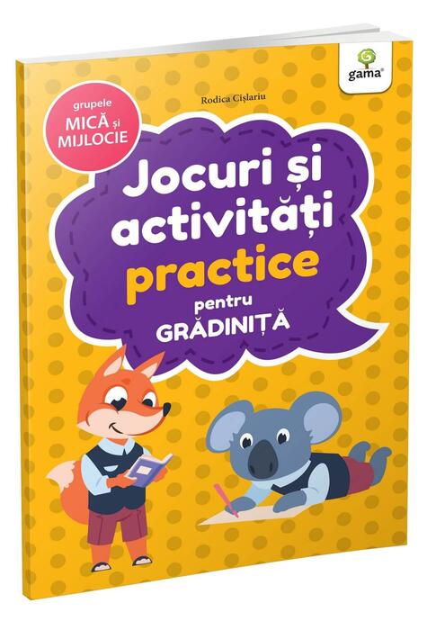 Copertă produs Jocuri și activități practice. Grupa mică și mijlocie. Jocuri și activități pentru grădiniță
