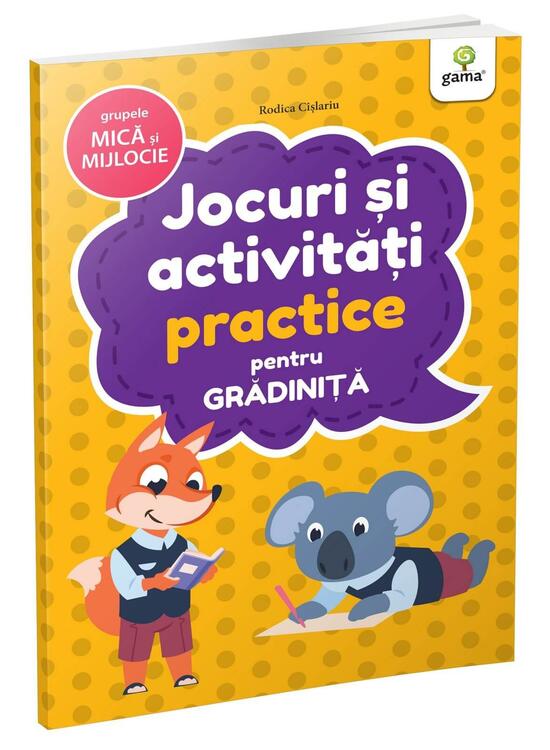 Copertă produs Jocuri și activități practice. Grupa mică și mijlocie. Jocuri și activități pentru grădiniță - gallery big 1