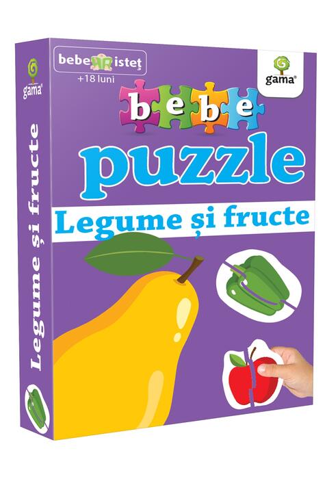 Copertă produs Bebe Puzzle - Legume și fructe