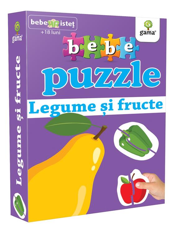 Copertă produs Bebe Puzzle - Legume și fructe - gallery big 1