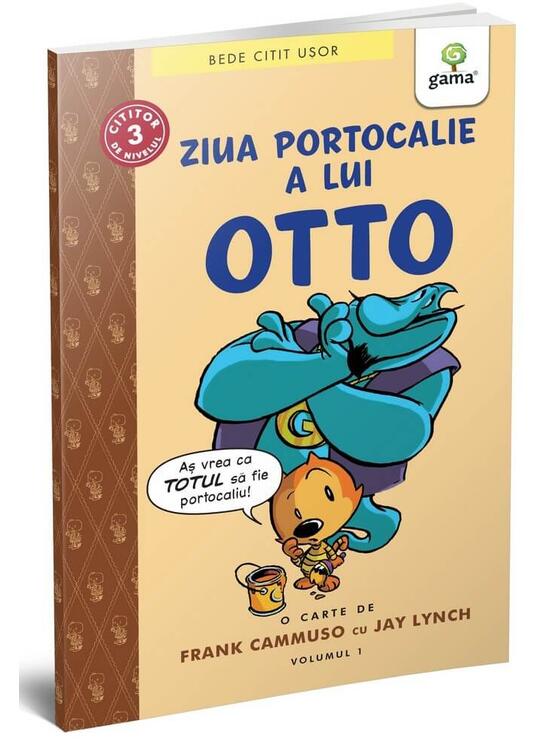 Copertă produs Ziua portocalie a lui Otto (volumul 1). BeDe citit ușor, nivelul 3 - gallery big 1