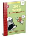 Copertă produs Zig și Wikki: Ceva mi-a m&acirc;ncat tema (volumul 1). BeDe citit ușor, nivelul 3 - thumb 1