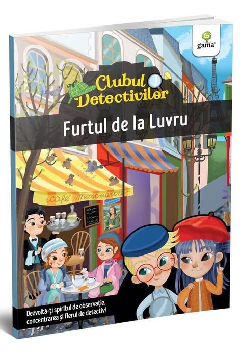 Copertă produs Furtul de la Luvru. Clubul detectivilor