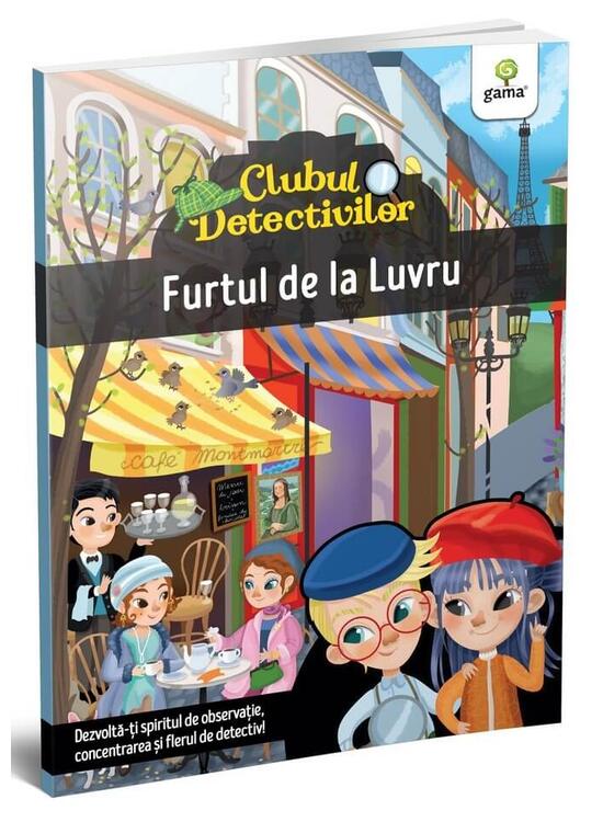 Copertă produs Furtul de la Luvru. Clubul detectivilor - gallery big 1