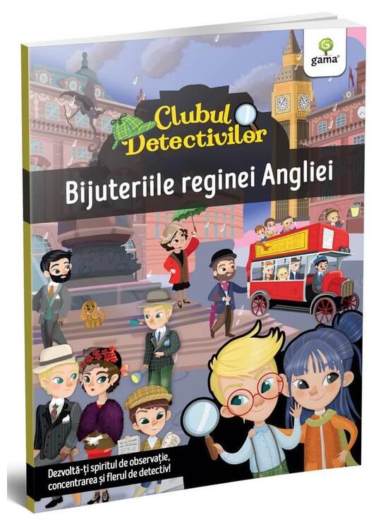 Copertă produs Bijuteriile Reginei Angliei. Clubul detectivilor - gallery big 1