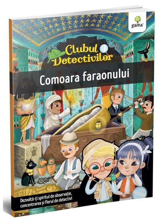 Copertă produs Comoara faraonului. Clubul detectivilor - gallery big 1