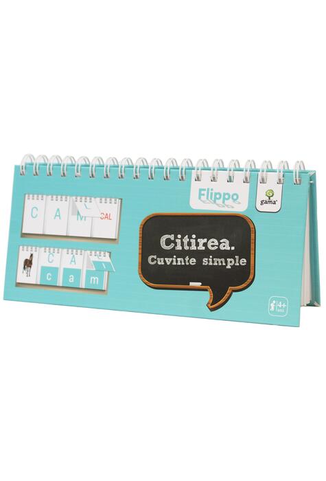 Copertă produs Citirea. Cuvinte simple. Flippo