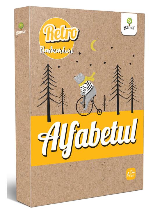 Copertă produs Alfabetul. Retro Flashcarduri - gallery big 1