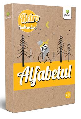 Copertă produs Alfabetul. Retro Flashcarduri