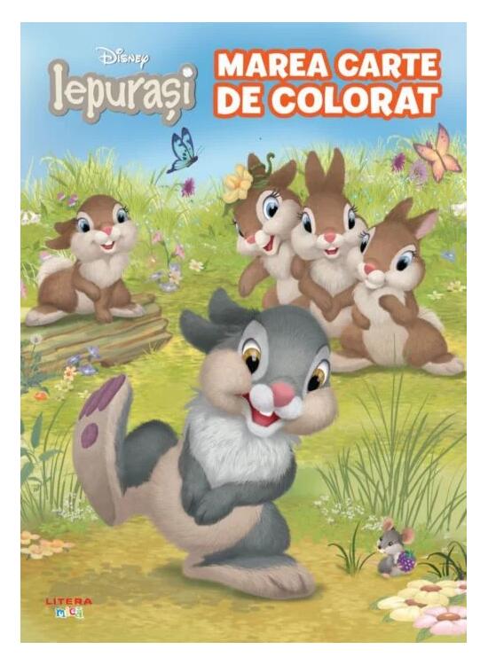 Copertă produs Disney. Iepurași. Marea carte de colorat - gallery big 1