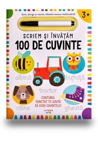 Copertă produs Scriem și &icirc;nvățăm. Primele 100 de cuvinte