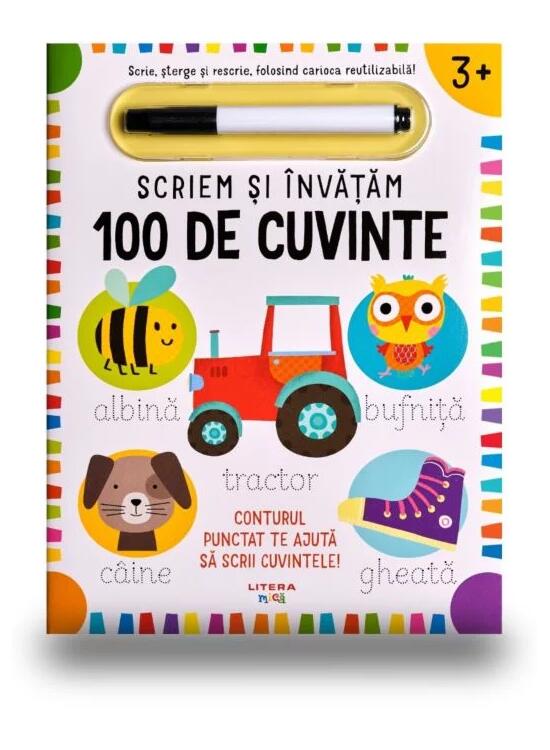 Copertă produs Scriem și &icirc;nvățăm. Primele 100 de cuvinte - gallery big 1