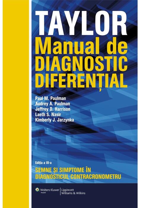 Copertă produs Taylor. Manual de diagnostic diferențial