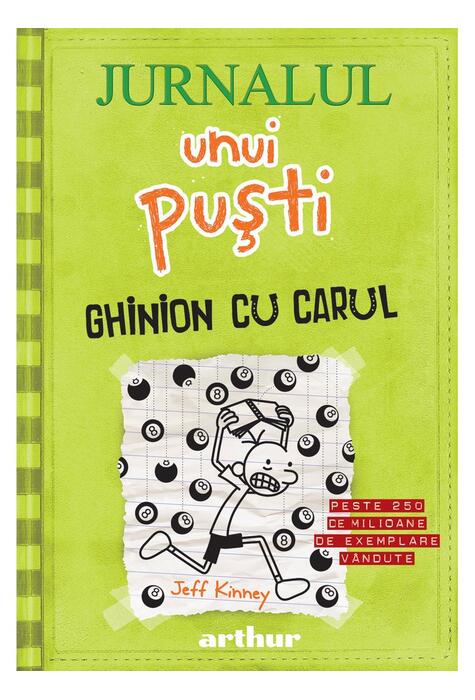 Copertă produs Ghinion cu carul. Jurnalul unui puşti (Vol.8)