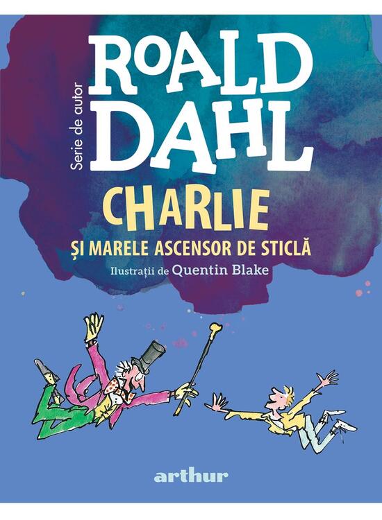 Copertă produs Charlie și Marele Ascensor de Sticlă | format mic - gallery big 1