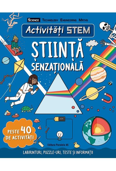 Copertă produs Activități STEM: Știință senzațională