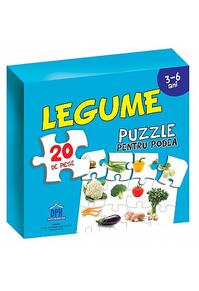 Copertă produs Legume. Puzzle pentru podea