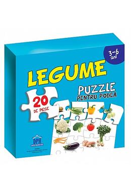 Copertă produs Legume. Puzzle pentru podea