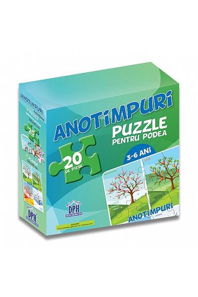 Anotimpuri. Puzzle pentru podea 50/70 + afiș 50/70