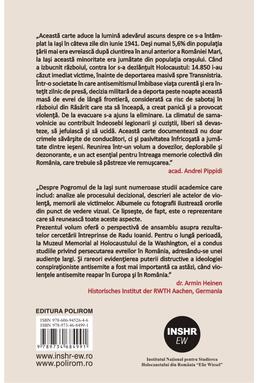 Copertă produs Pogromul de la Iași