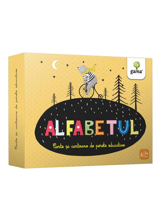 Copertă produs Alfabetul. Cartoane de perete educative și decorative - gallery big 1