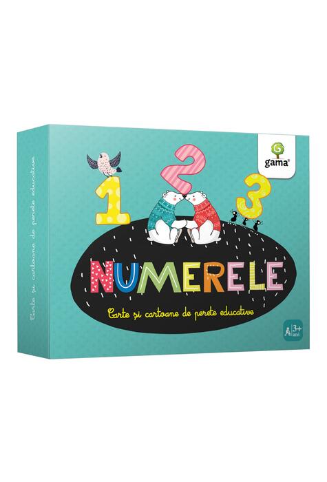 Copertă produs Numerele. Cartoane de perete educative și decorative