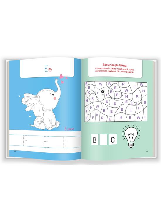 Copertă produs Carte de colorat și activități cu litere. EduColor - gallery big 2