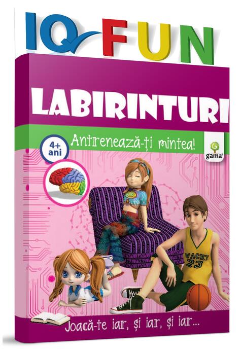 Copertă produs Labirinturi. IQ Fun