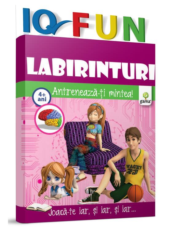 Copertă produs Labirinturi. IQ Fun - gallery big 1