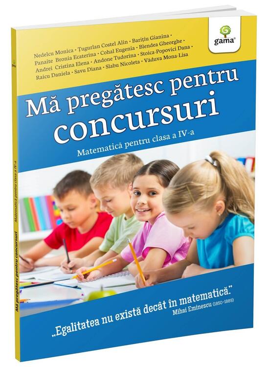 Copertă produs Mă pregătesc pentru concursuri. Matematică pentru clasa a IV-a - gallery big 1