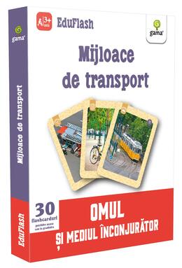 Copertă produs Mijloace de transport. EduFlash