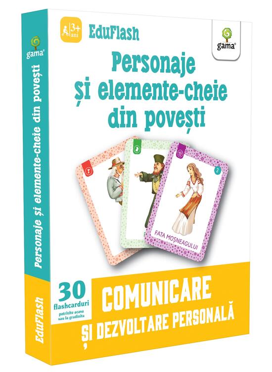 Copertă produs Personaje și elemente-cheie din povești. EduFlash - gallery big 1