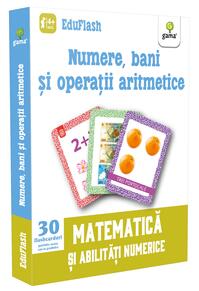 Copertă produs Numere, bani și operații aritmetice. EduFlash