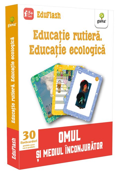 Copertă produs Educație rutieră. Educație ecologică. EduFlash